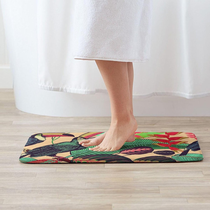 Tapis de sol en flanelle, 40 x 60 cm, L 8,27 po x L 11,87 po