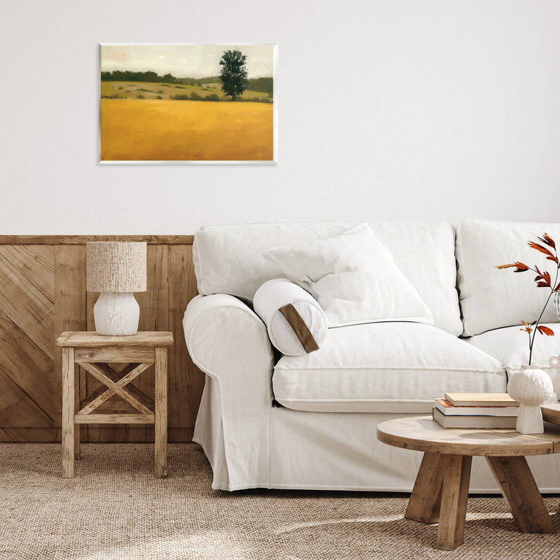«Autumn Memory Landscape Wall Plate» par Megan Lightell, H 10 po x l 15 po