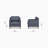Keven Upholstered Armchair-595363451