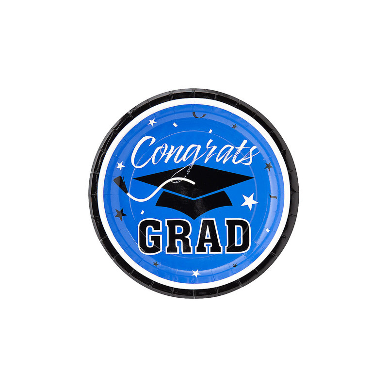 Disposable Paper Graduation Dessert Plate