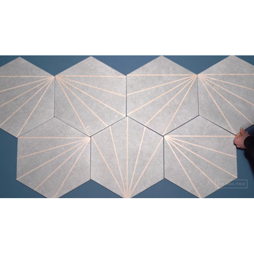 Bond Tile Arbor Hex Graphite Beams 12.5 Bond Tile Arbor Hex Graphite Beams 12.5