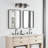 Aya 3-Light Dimmable Steel Vanity Light