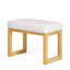 Banc à langer en bois avec assise rembourrée-843352986