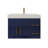 35.4" Wall-Mounted Single Bathroom Vanity Set-70381367