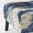 Abstract Pattern With Blue & Golden Textures II - Upholstered Modern Accent Chair