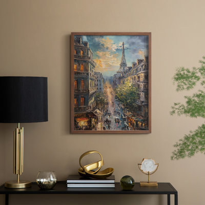 LANDSCAPES Series CECXCIV, reproduction encadrée - bois massif