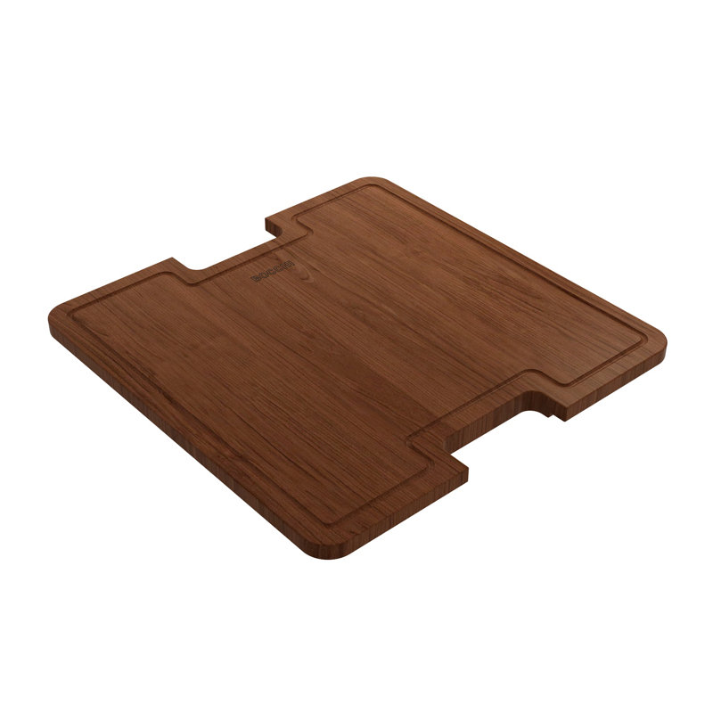 Wooden Cutting Board For Sotto 1359 W/ Handle - Sapele Mahogany Wood