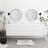 70.87 In. W X 19.69 In. D X 22.49 In. H Single Sink Wall Mounted Bath Vanity In White With White Basin