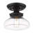 Dauphine Glass Semi Flush Mount-1076257489