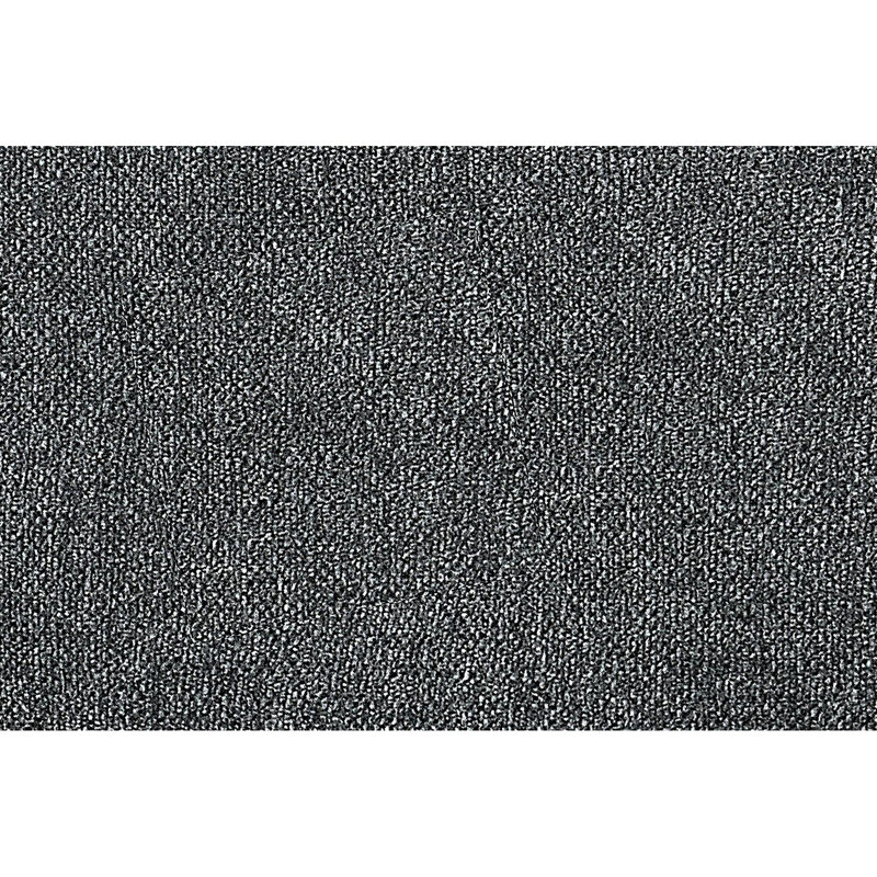 Salon moderne en chenille gris cendré - Modulaire 6 pièces avec coussin et pieds en bois avec dossier en tissu