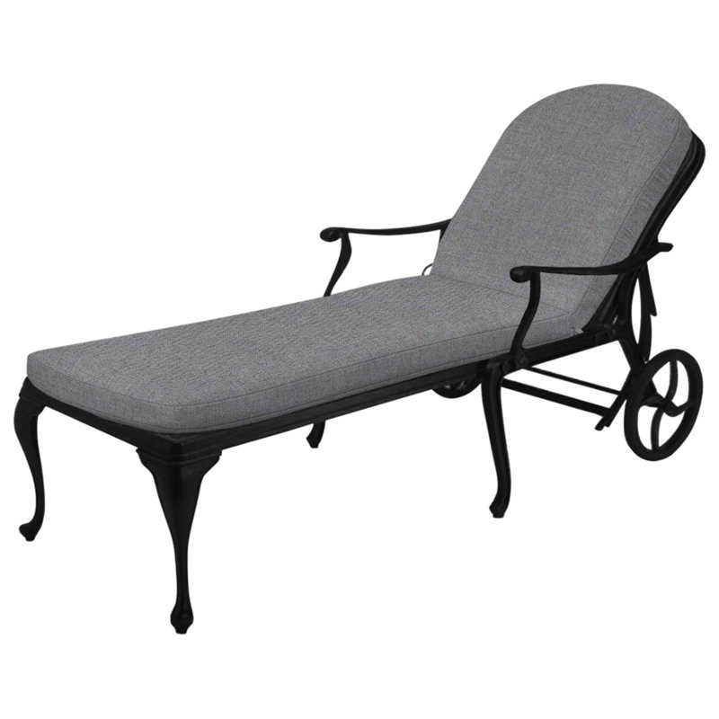 Provance Aluminum Chaise - Ancient Earth, Ancient Earth, No Welt, Cabana Stripe Midnight