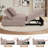 Heron 71" Upholstered Convertible Sleeper Sofa, Pull Out Sofa Bed, Chair Bed, Couch, Lounger For Small Spaces-1260988902
