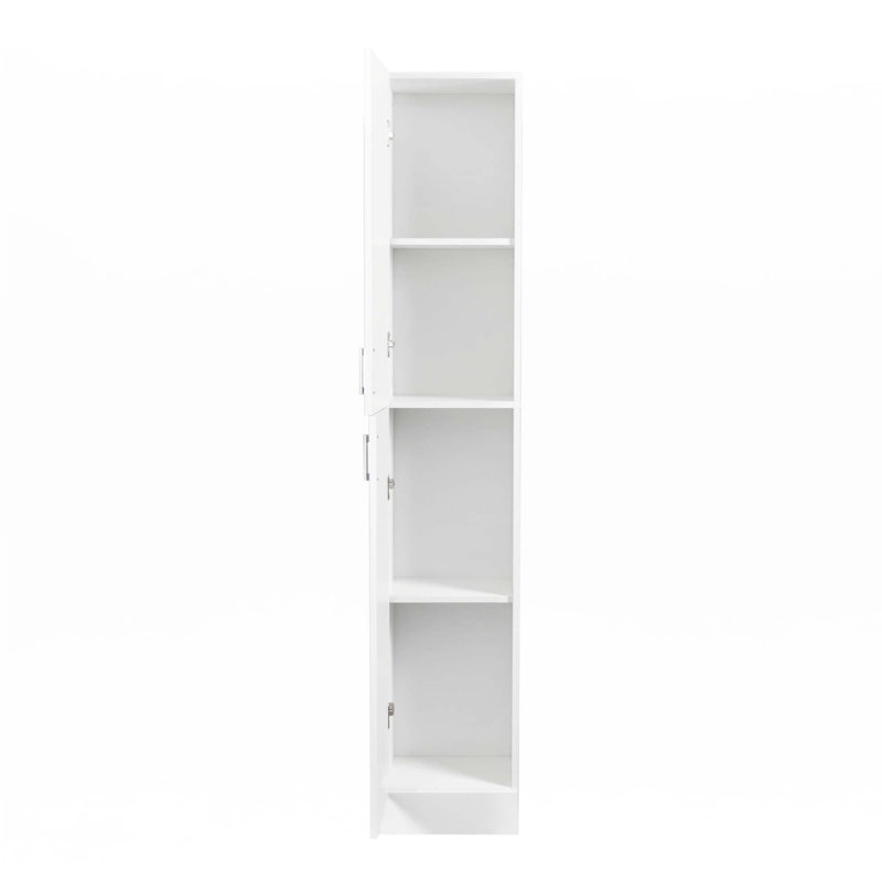 Armoire autoportante avec tablettes réglables
