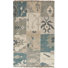 Ivory/Teal
