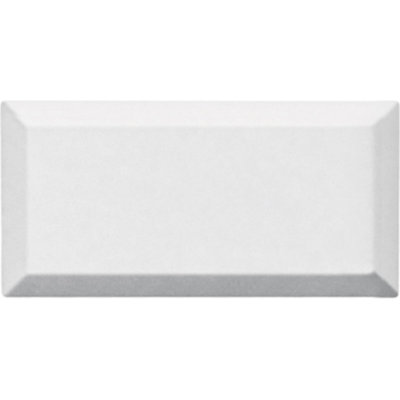 Thassos 3" x 6" Beveled Marble Subway Wall Tile