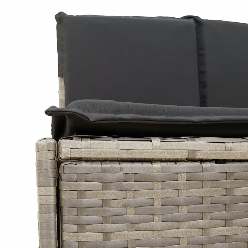 Marchepied 17,7 "en noir, Gris