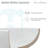 Beau 16.5" Round Vessel Bathroom Sink-72595029