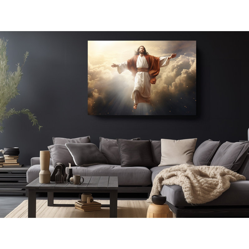 Reproduction d'art de Leonardo Da Vinci, homme de Vitruve sur toile, reproduction d'art classique, H 16 po x l 24 po