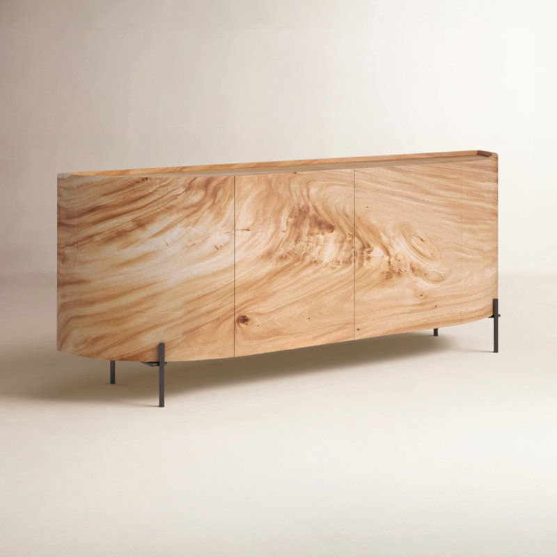 Lunas 77'' W Sideboard, Gold