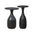 Tables de bout Cora Nesting - Béton obsidienne