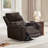Genuine Leather Power Lift Recliner With Pocket And Lumbar Pillow-372809228