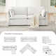 Greylan 80'' 2 - Piece Modular Sofa