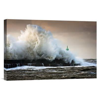'The Wall' by Niels Christian Wulff Photographic Print on Wrapped Canvas