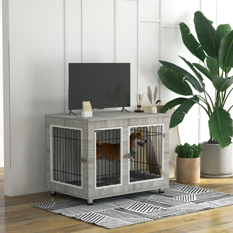 Furniture Style Crate with 2 Doors
