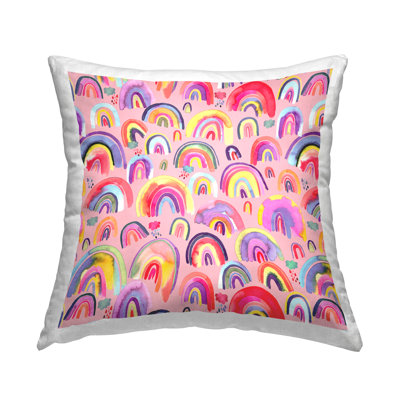 Abstract Throw Pillow