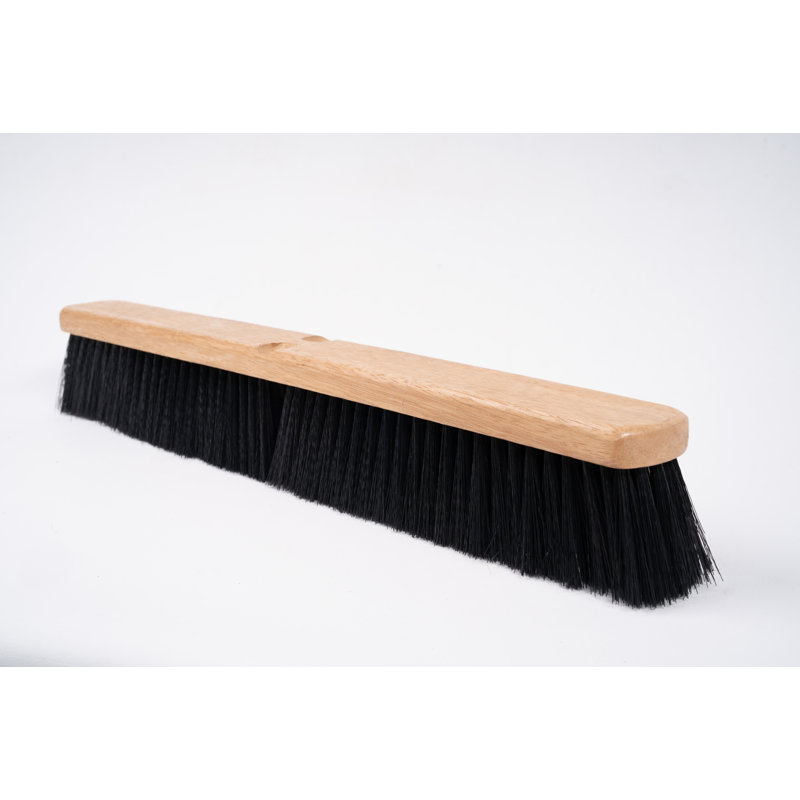 Balai à poussoir noir 24 po, Noir