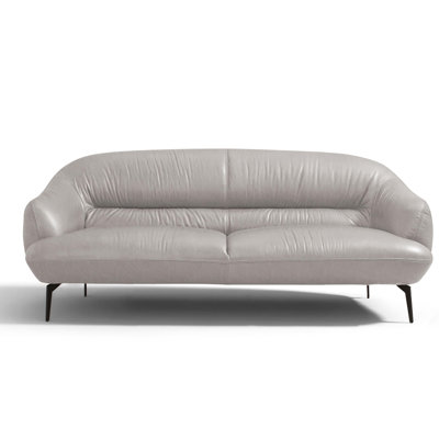 Catera 66'' Leather Loveseat