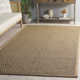 Auckland Bamboo Slat/Seagrass Natural/Beige Area Rug