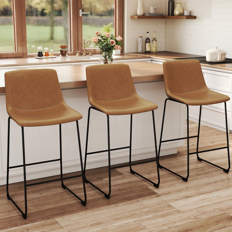  Tabouret de bar 28,5 po H, Brun, 3, Tabouret de bar (siège d'une hauteur de 28,5 po)