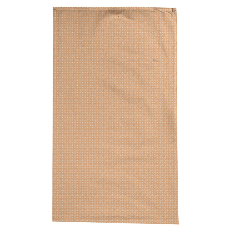 Nappe à motif napperon Avicia, Orange / blanc