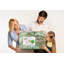 Wall Mounted bulletin board print wall art notice boards for office corkboard Nature jungle animals