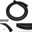12 Inch Wall Mounted Shower In Matte Black - Adjustable Slide Bar, -Balanced Valve, And Soothing Rainfall Spray With Square Head Mounted, Slide, Function-121320292