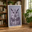 Eagle Owl Botanical - Wrapped Canvas-141461071-141461062