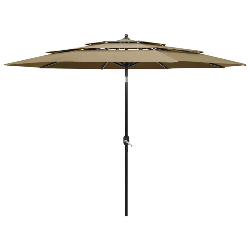 Newburg 243cm Market Parasol, Taupe