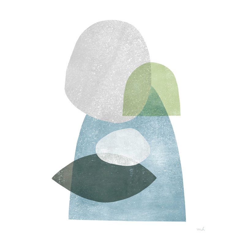 Whispers III - peinture sur toile tendue, H 16 po x l 12 po