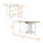 Kailua 59" Wide Folding Dining Table-1073818620