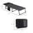 Reclining Chaise Lounge Chair, Portable Sun Lounger, Folding Camping Cot, With Adjustable Backrest And Removable Pillow