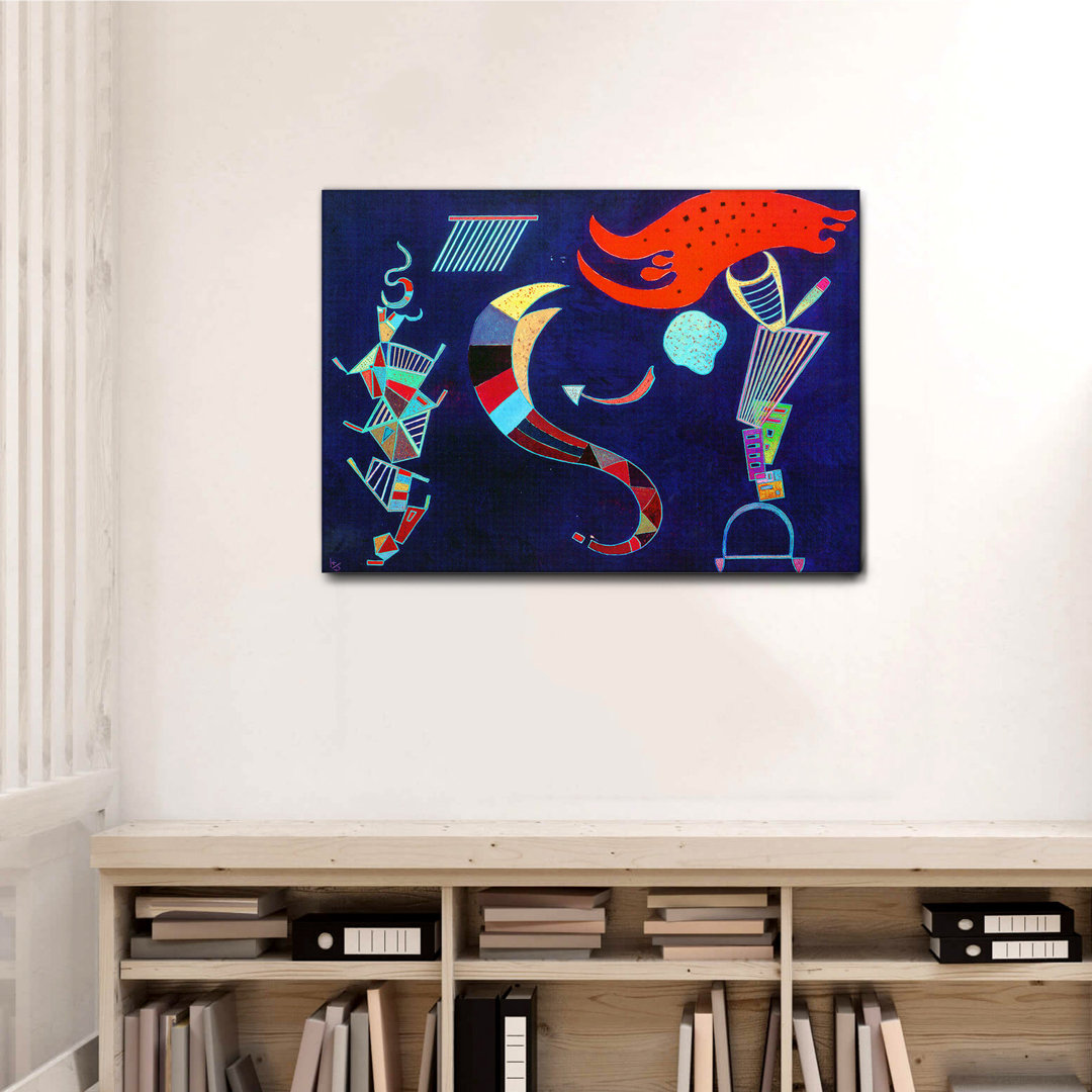 Leinwandbild La Freccia von Vassily Kandinsky