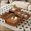 Table basse 33 po Mid Century-1549797877