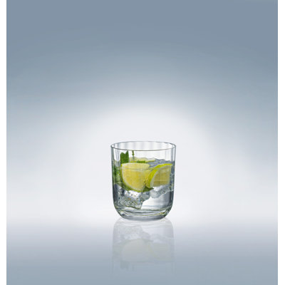 Villeroy & Boch Rose Garden Collection Water Tumbler, Set of 4, 8.5 oz Capacity, Crystal Glass, Dishwasher Safe, Made in Europe