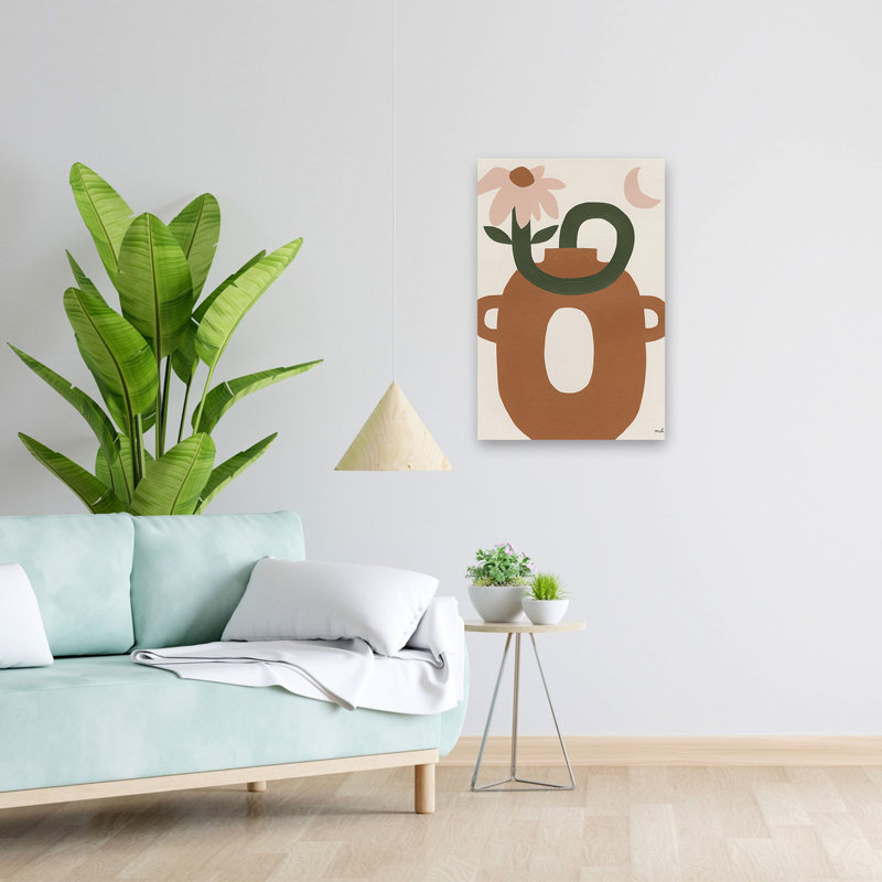 Joie florale moderne et contemporaine II, H 24 po x l 16 po