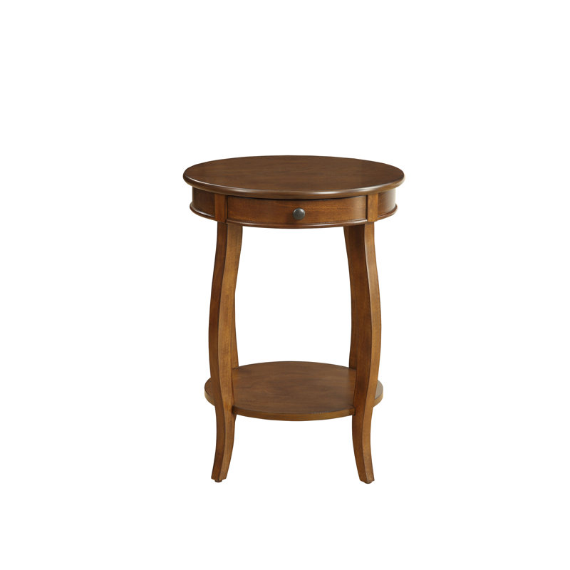 Table d'appoint Alysa, Noyer