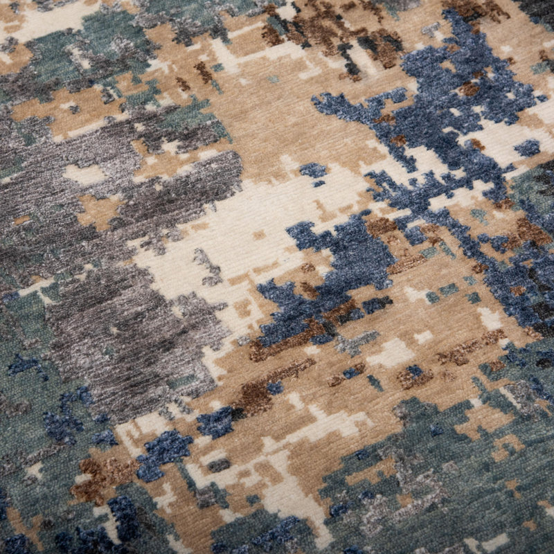 Tapis en laine noué à la main, Rectangulaire 2 pi x 3 pi
