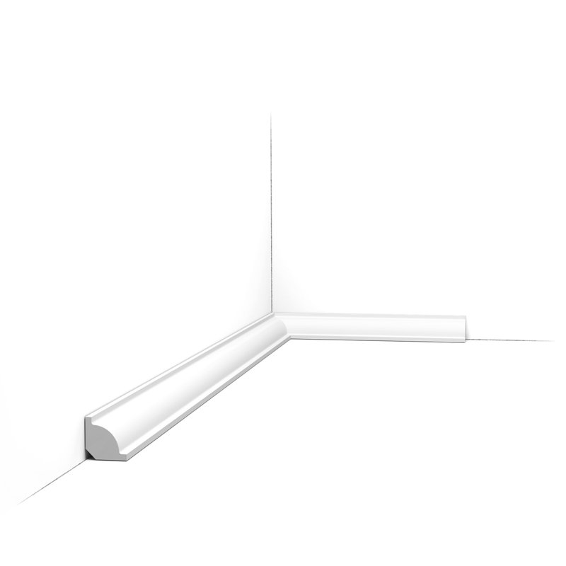 0.75'' H x 78'' W x 0.75'' D Plastic Crown