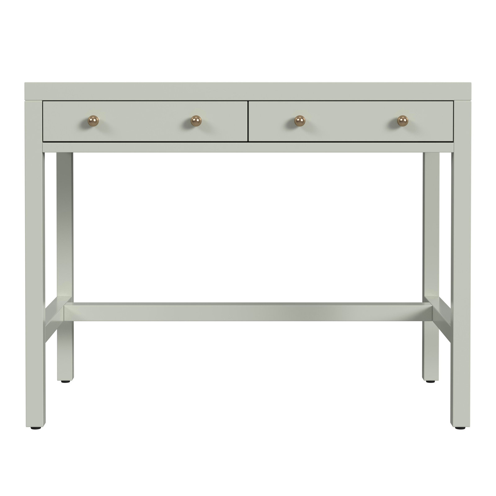 Celine 40" Writing Desk, Sage Green