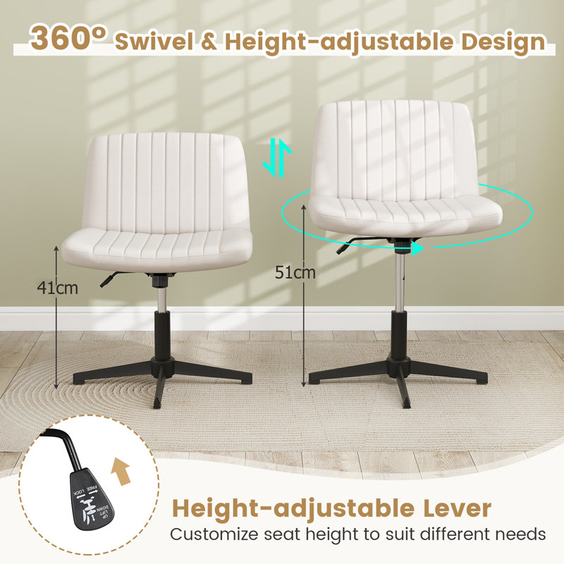 Criss Cross Chair, Beige